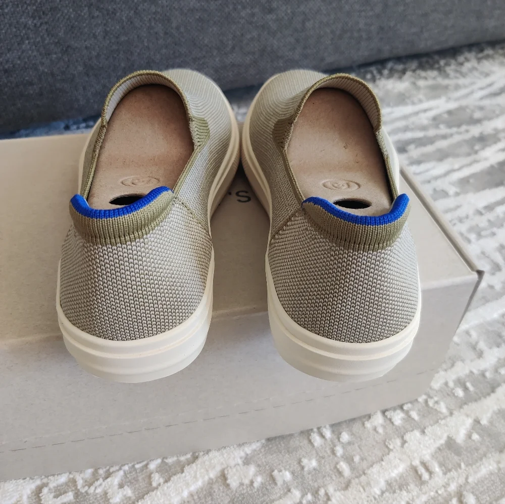 Rothy's City Slip On Sneaker - Olive - Picture 4 of 6